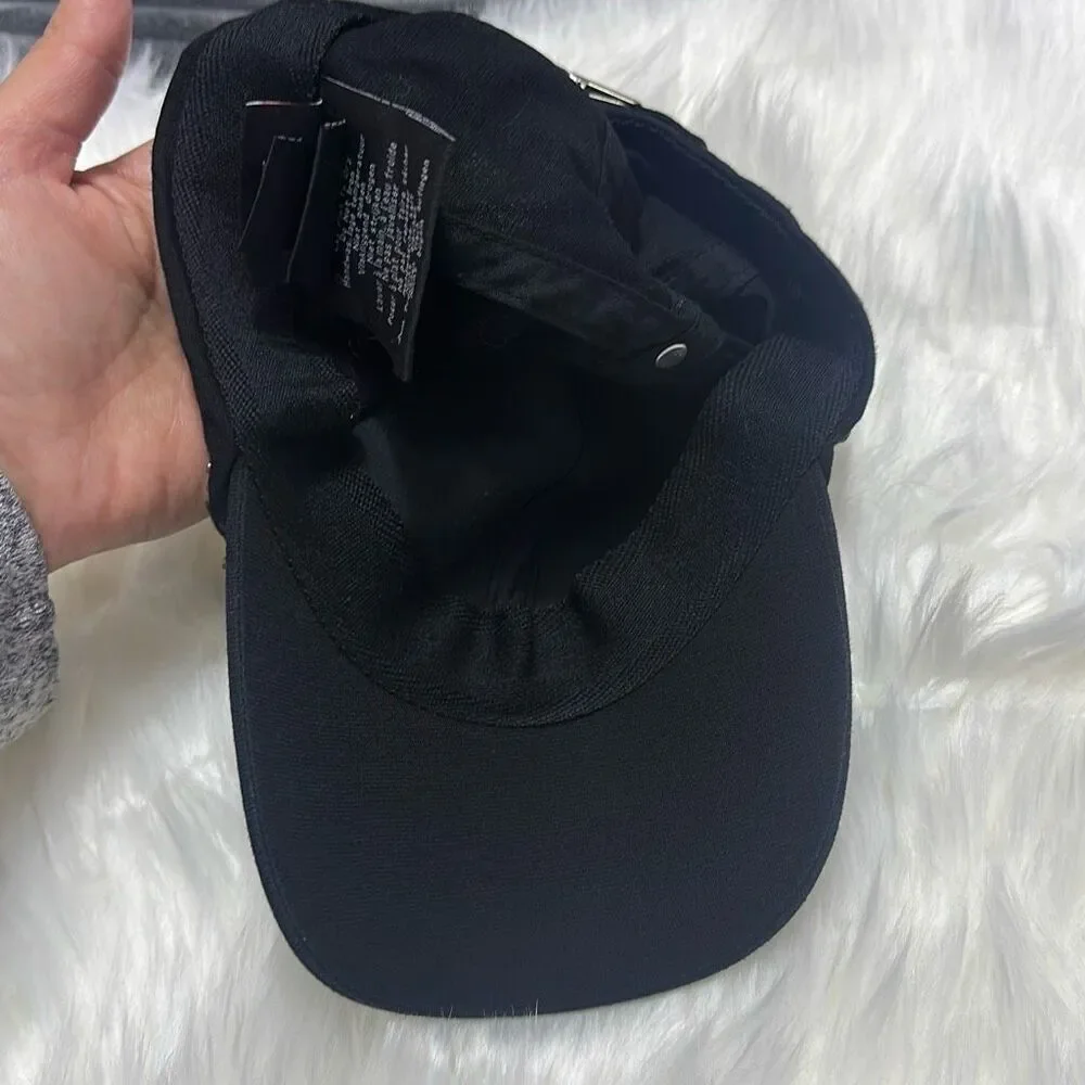 Harley-Davidson Black Cap with Teal and Silver Wing Graphics